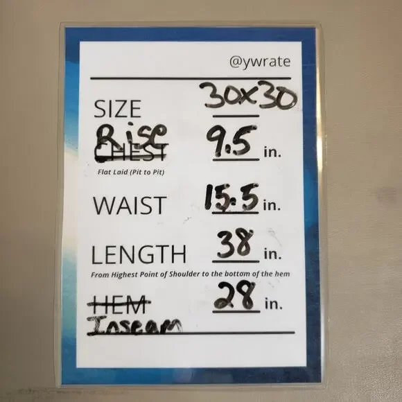 Old Navy| Straight Built in Flex Blue Jeans - Picture 5 of 5